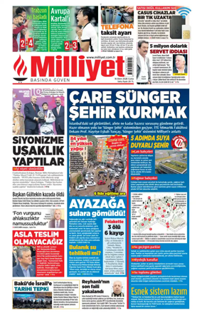 Cover of Milliyet
