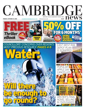 Cover of Cambridge News
