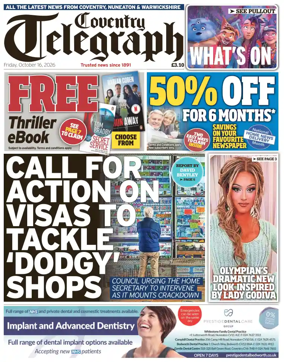 Cover of Coventry Telegraph