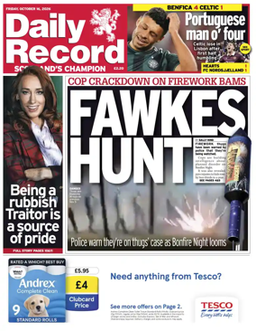 Cover of Daily Record