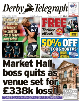Cover of Derby Telegraph