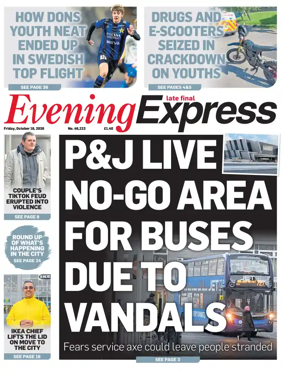 Cover of Evening Express