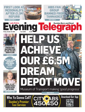 Cover of Evening Telegraph (First Edition)