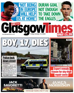 Cover of Glasgow Times