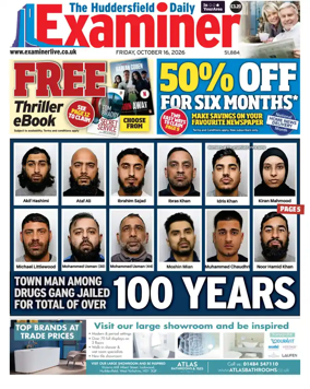 Cover of Huddersfield Daily Examiner