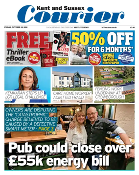 Cover of Kent & Sussex Courier