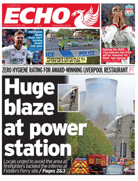Cover of Liverpool Echo