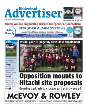 Cover of Maidenhead Advertiser