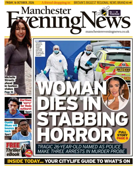 Cover of Manchester Evening News