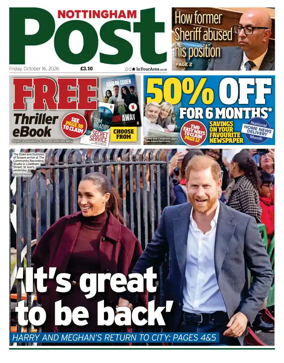 Cover of Nottingham Post