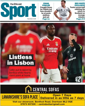 Cover of Herald Sport