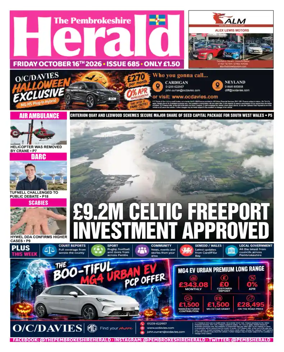 Cover of The Pembrokeshire Herald