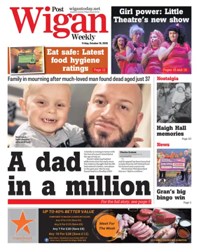 Cover of Wigan Evening Post