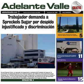 Cover of Adelante Valle