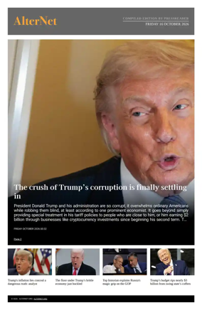 Cover of AlterNet