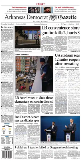 Cover of Arkansas Democrat-Gazette
