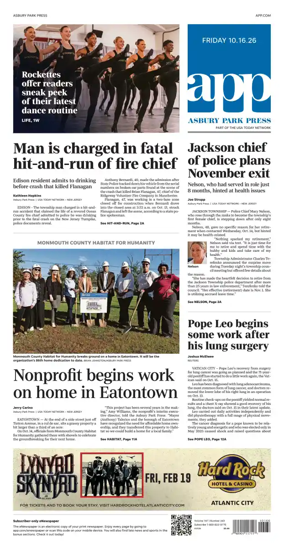 Cover of Asbury Park Press