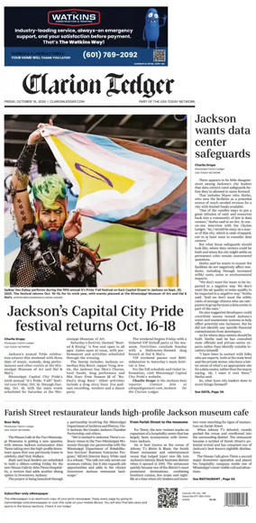 Cover of Clarion Ledger