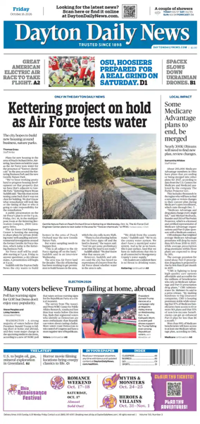 Cover of Dayton Daily News
