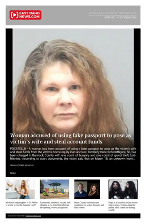 Cover of East Idaho News