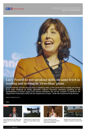 Cover of GB News UK