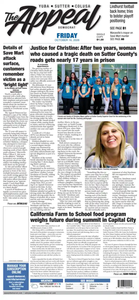 Cover of Marysville Appeal-Democrat