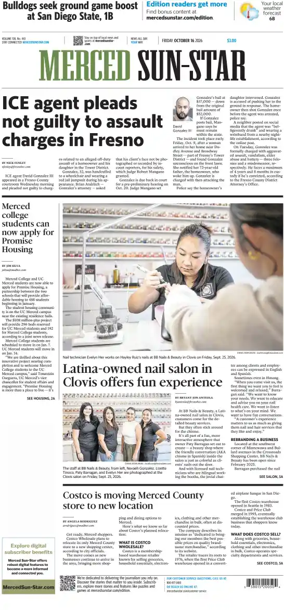 Cover of Merced Sun-Star
