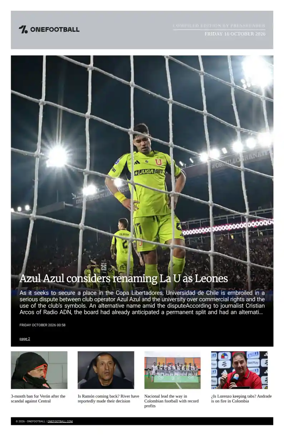 Cover of OneFootball - Compiled Edition