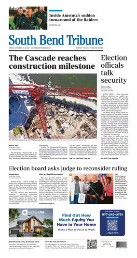 Cover of South Bend Tribune