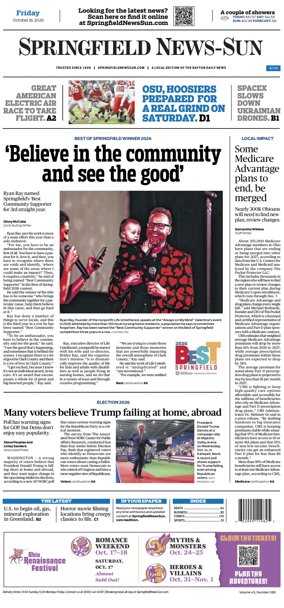 Cover of Springfield News-Sun