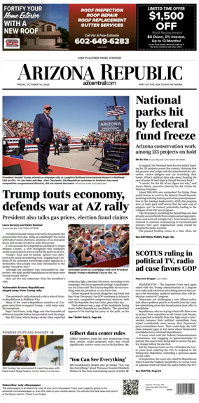 Cover of The Arizona Republic