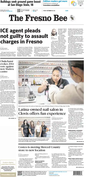 Cover of The Fresno Bee