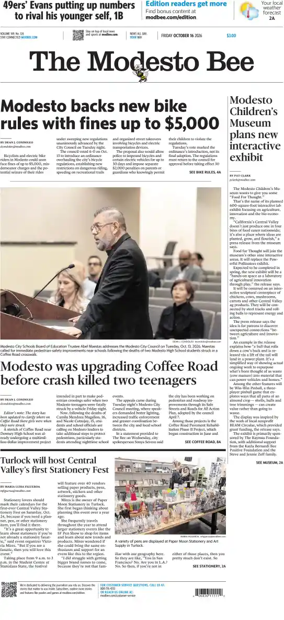 Cover of The Modesto Bee