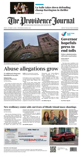 Cover of The Providence Journal