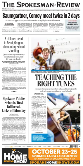 Cover of The Spokesman-Review (Spokane)