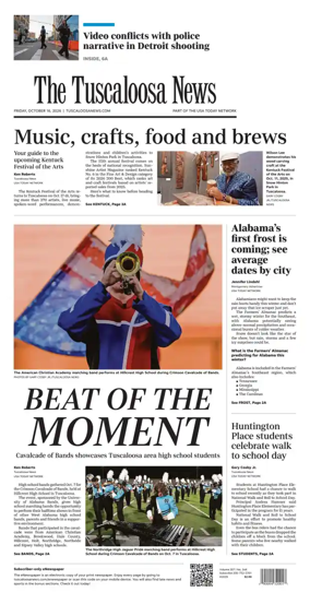 Cover of The Tuscaloosa News