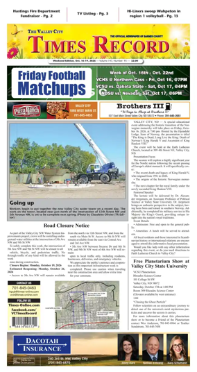Cover of Valley City Times-Record