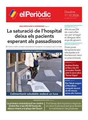Cover of El Periodic D'Andorra