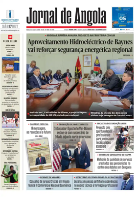 Cover of Jornal de Angola