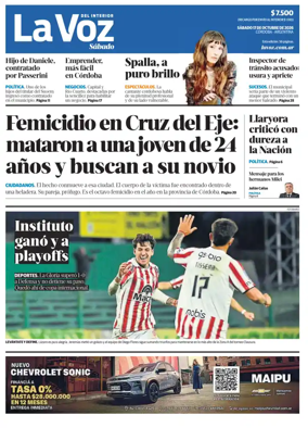 Cover of La Voz del Interior