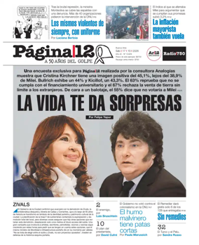 Cover of Pagina 12