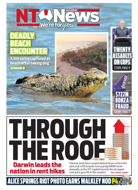 Cover of NT News
