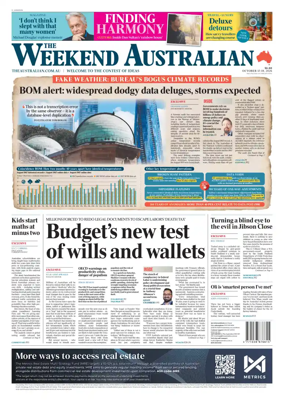 Cover of The Australian