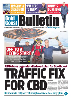 Cover of The Gold Coast Bulletin