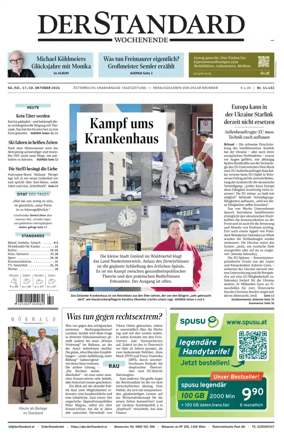 Cover of Der Standard