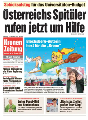 Cover of Kronen Zeitung