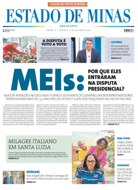 Cover of Estado de Minas (Brazil)