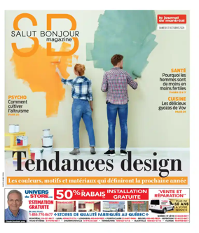 Cover of Le Journal de Montreal - Salut Bonjour Magazine