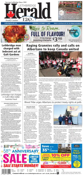 Cover of Lethbridge Herald