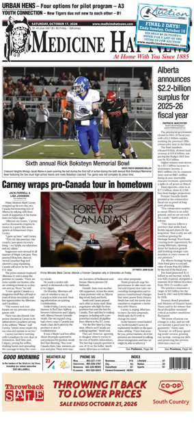 Cover of Medicine Hat News